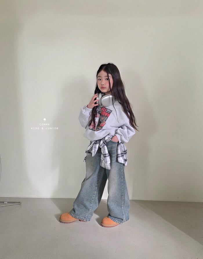 【予約商品】wide denim ppants