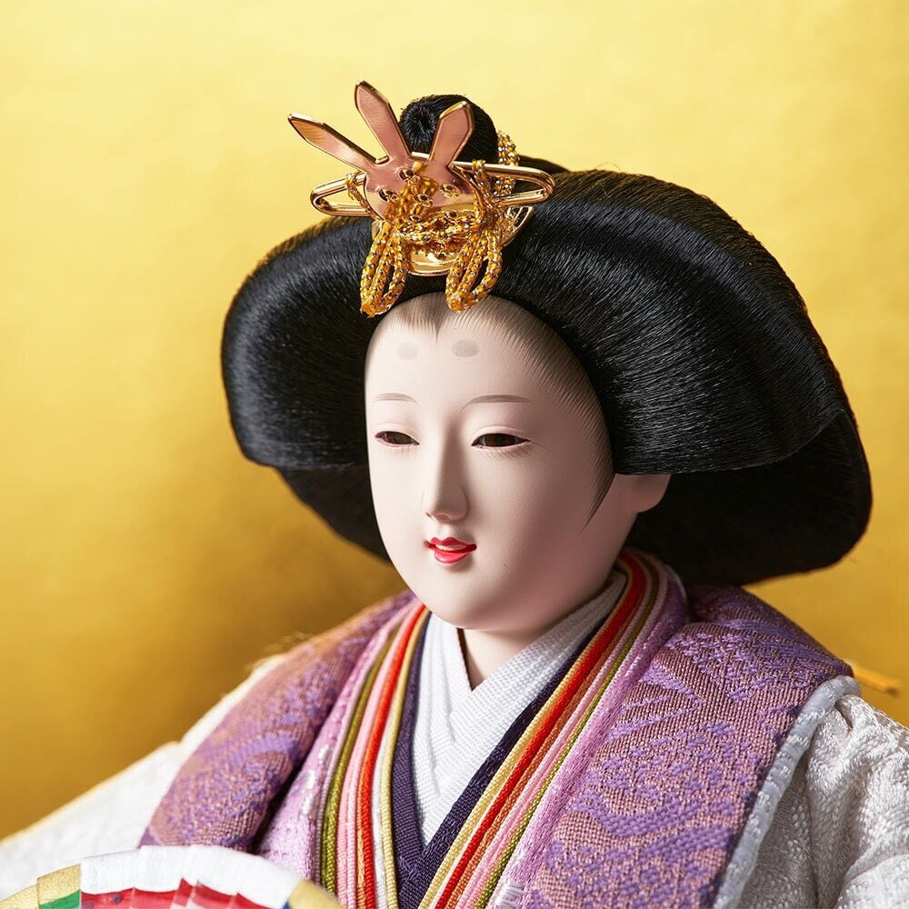 雛人形｜久月 立雛｜女の子 ｜桃の節句｜コンパクト｜久月正規取扱店