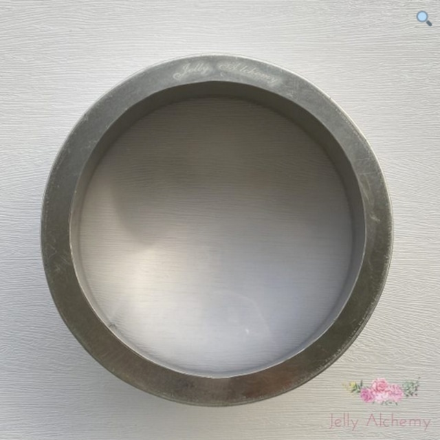 ゼリー専用透明モールド　Round Transparent Bottom Mould