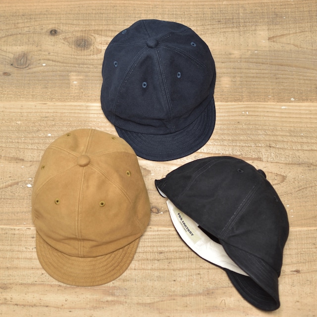 FOB FACTORY エフオービーファクトリー　F922 MOLESKIN BAKER CAP モールスキン ベイカー キャップ