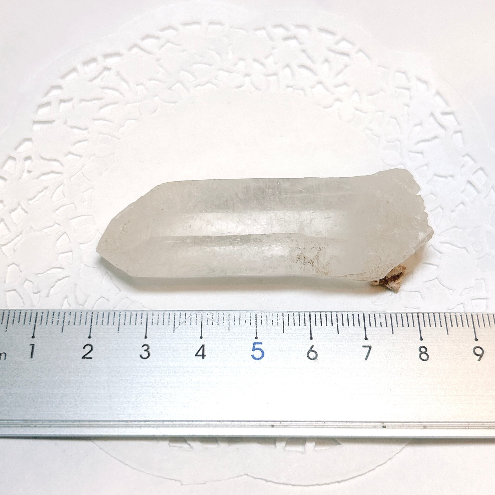 E18103】セルフヒールド 両錐 水晶 クォーツ ヒマラヤ水晶 ヒマラヤ産