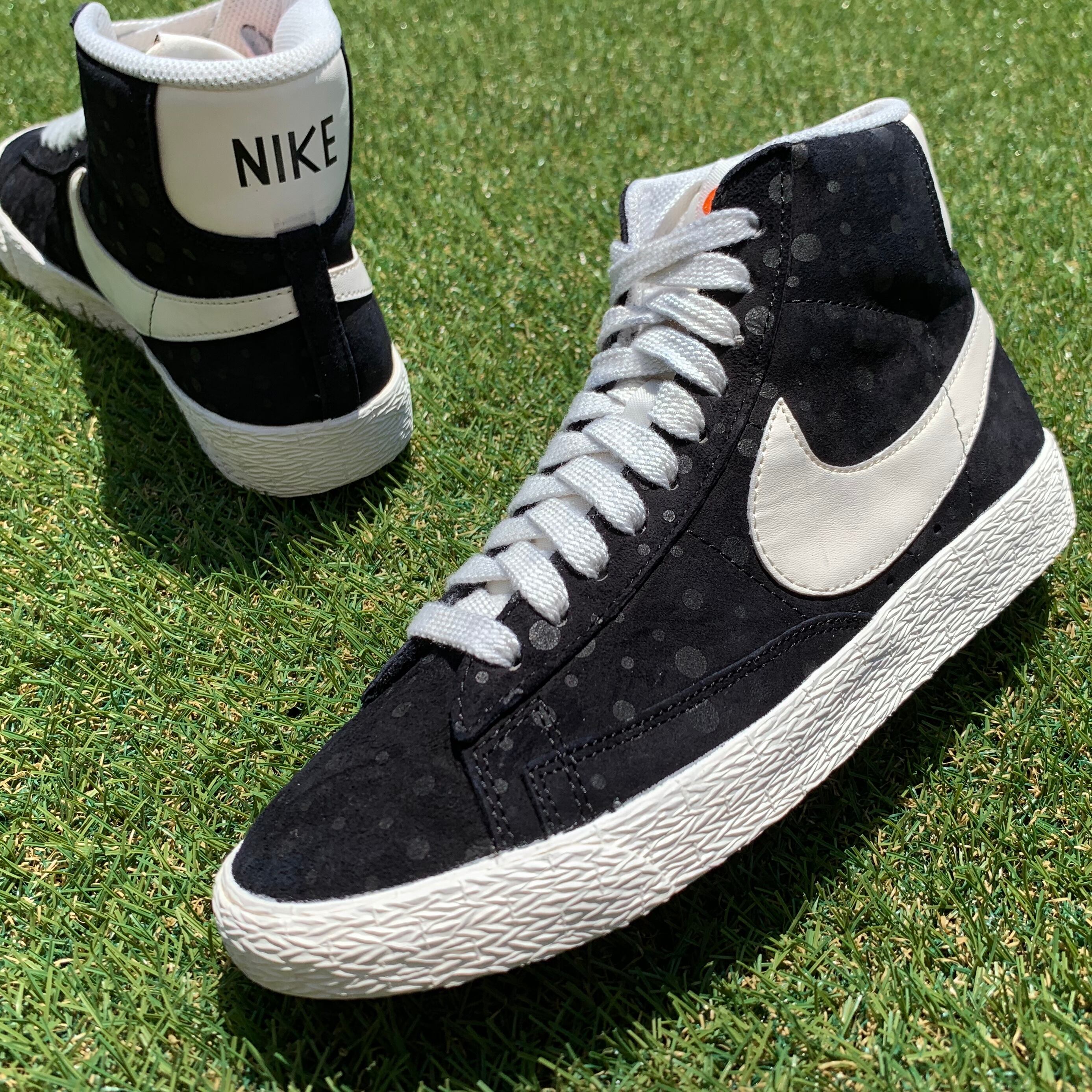 【希少中古】Nike Blazer Mid ブラック スエード NIKE BLAZER MID SUEDE VNTG ナイキ ブレザーミッドスエード