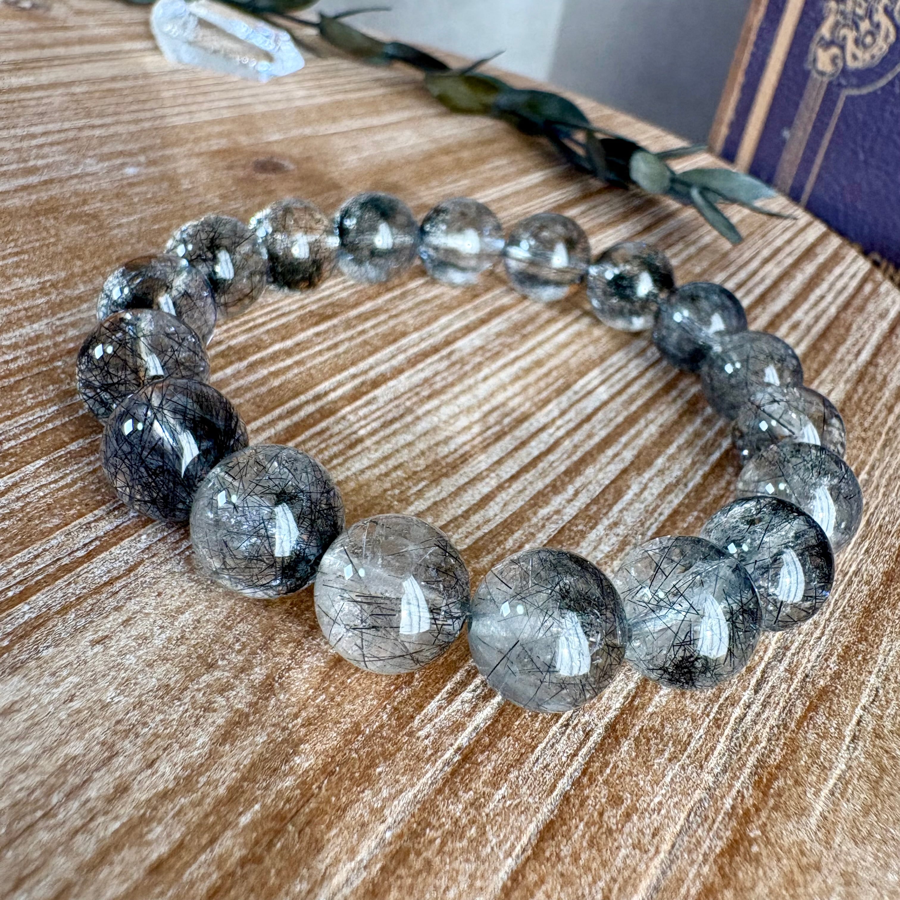 ルチルクォーツブレスレット301 | 円と縁 オラクルと天然石のお店