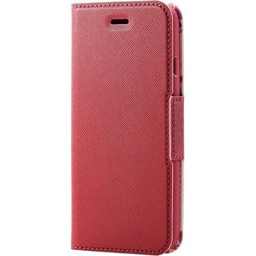 エレコム iPhone SE 第2世代/第3世代 / 8 / 7 用 ケース 手帳型 レザー 薄型 UltraSlim ディープピンク PM-A22SPLFUJPND 1180
