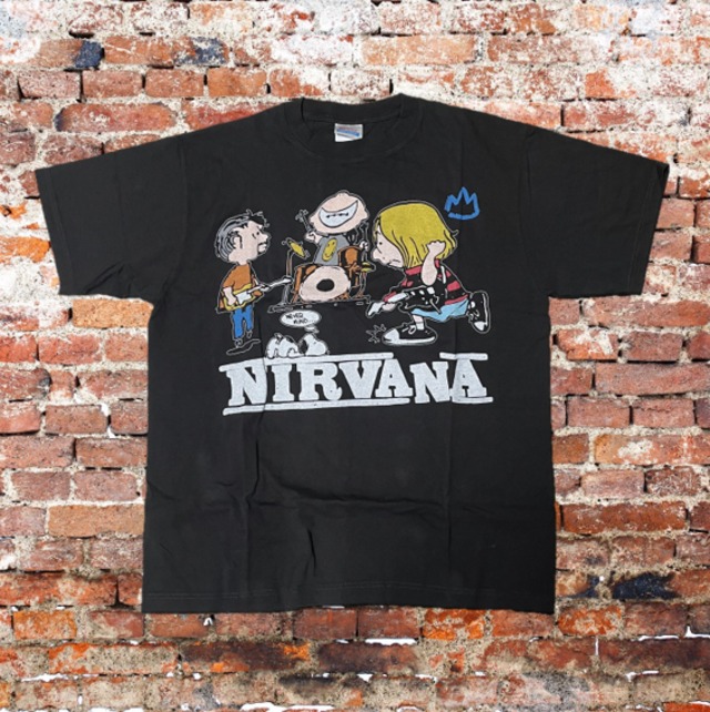 NIRVANA SNOOPY / ニルヴァーナ スヌーピー Tシャツ NEVER MIND ネバー