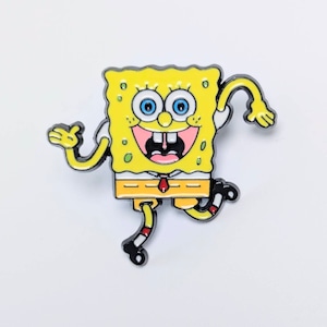 送料無料! ★ピンズ PINS★ピンバッジ 【 SpongeBob SquarePants( スポンジボブ )】 〚アメリカン雑貨 アメトイ〛