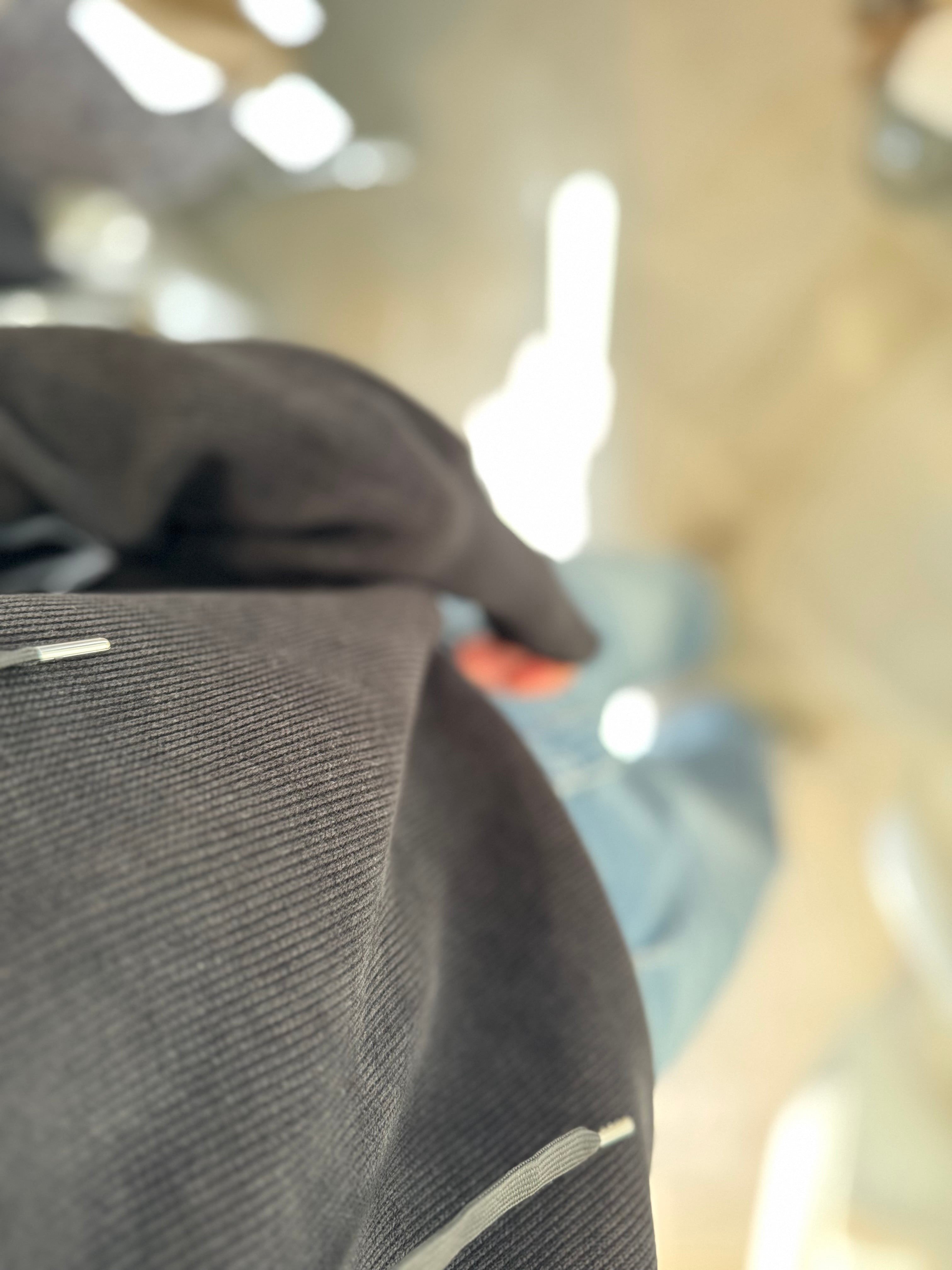 【SELECT】ベロアライクサーマルラグランフーディー 45-0694