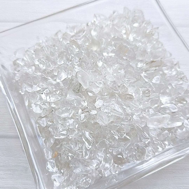[お買い得500g] ヒマラヤサインジ水晶 小粒タイプ クォーツ 天然石さざれ石 穴無しチップ