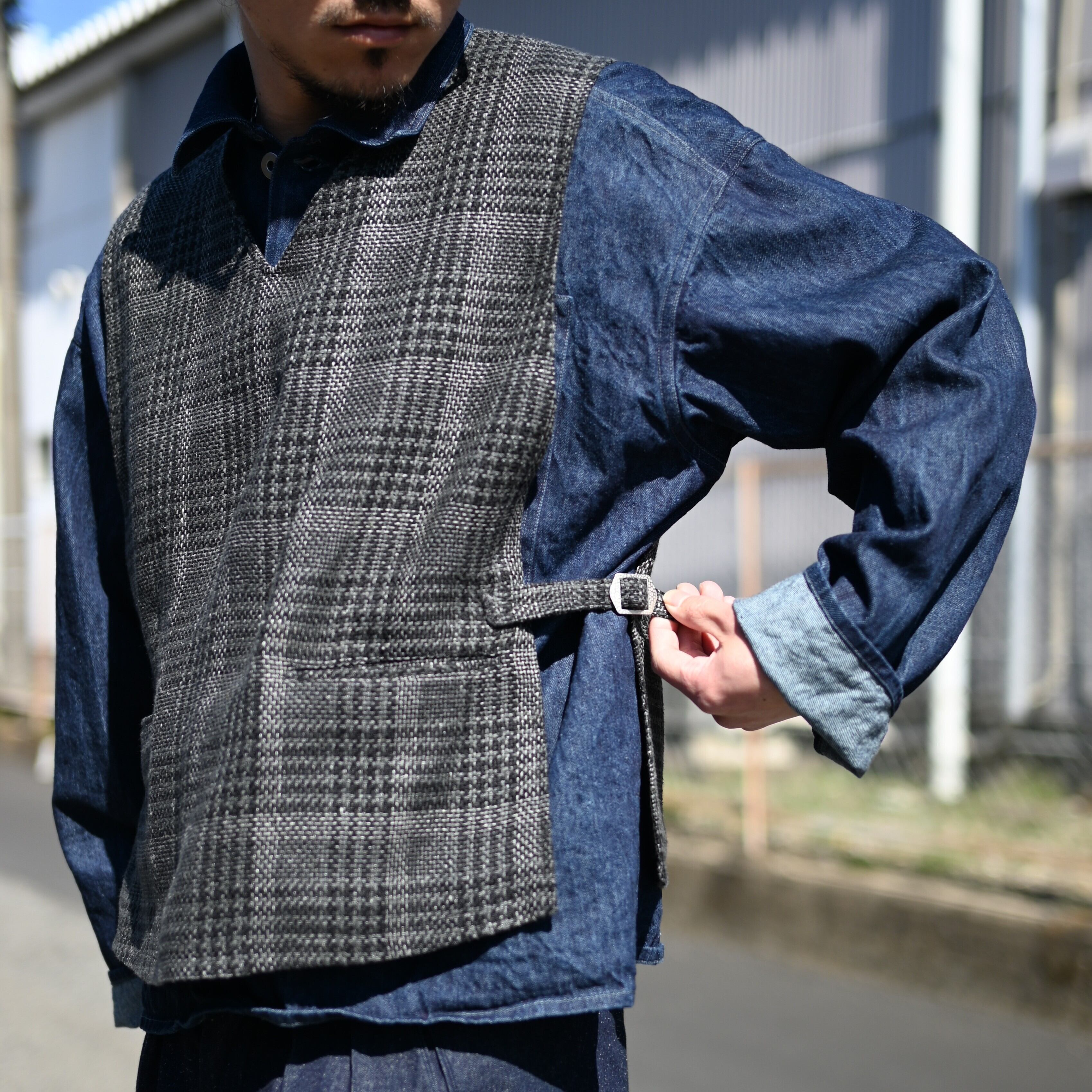 oldjoe 26ss ベスト　38サイズ oldjoe(オールドジョー)オールシーズン着用可能なシルクリネンベスト