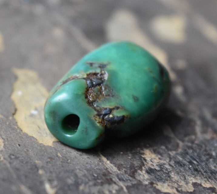 チベタンターコイズ18 円筒型 | 旅する骨董屋 喜八 KIHACHI.ANTIQUE