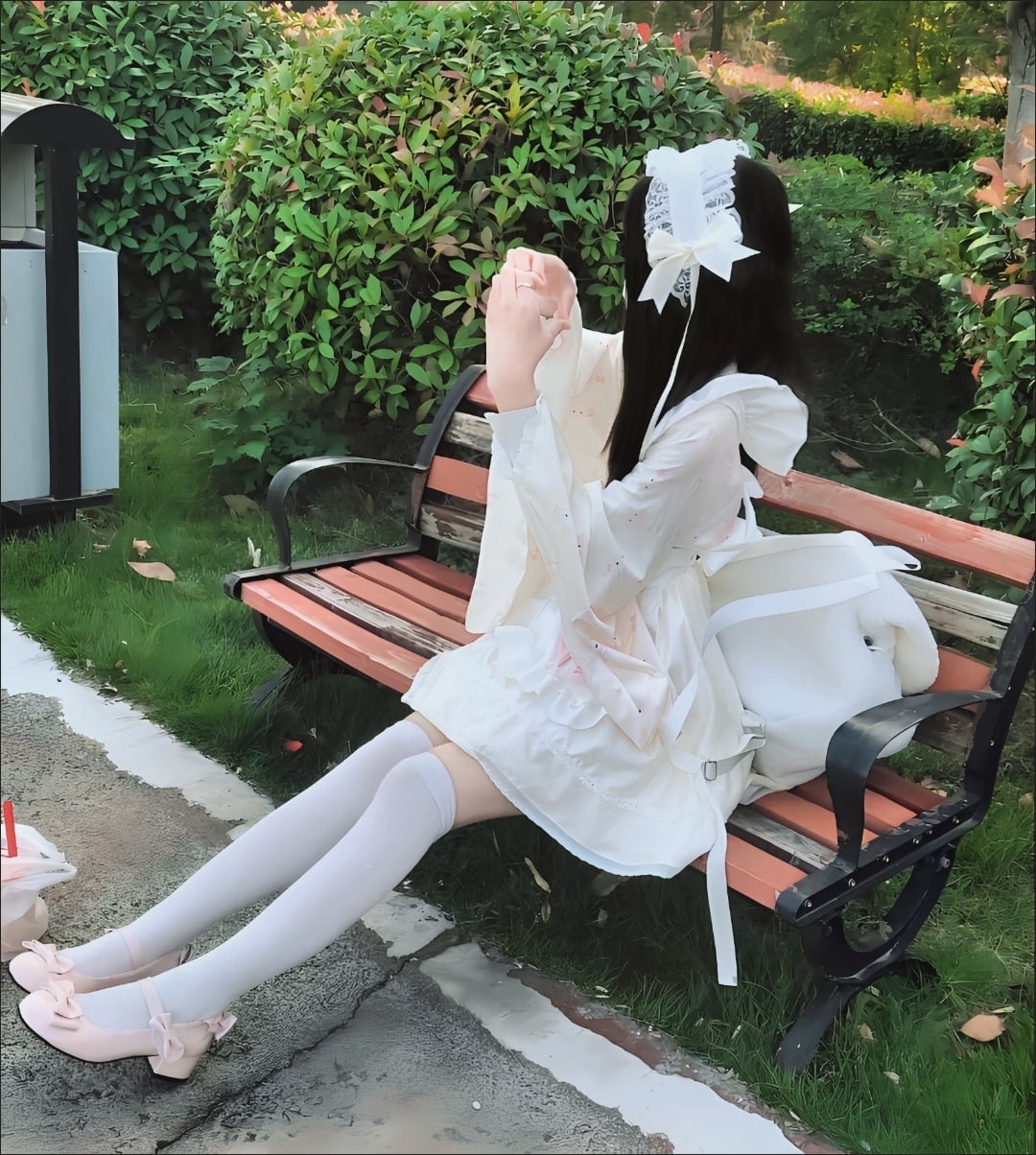 ♡月下うさぎ ♡和風うさぎメイド浴衣セット | cosucosuco