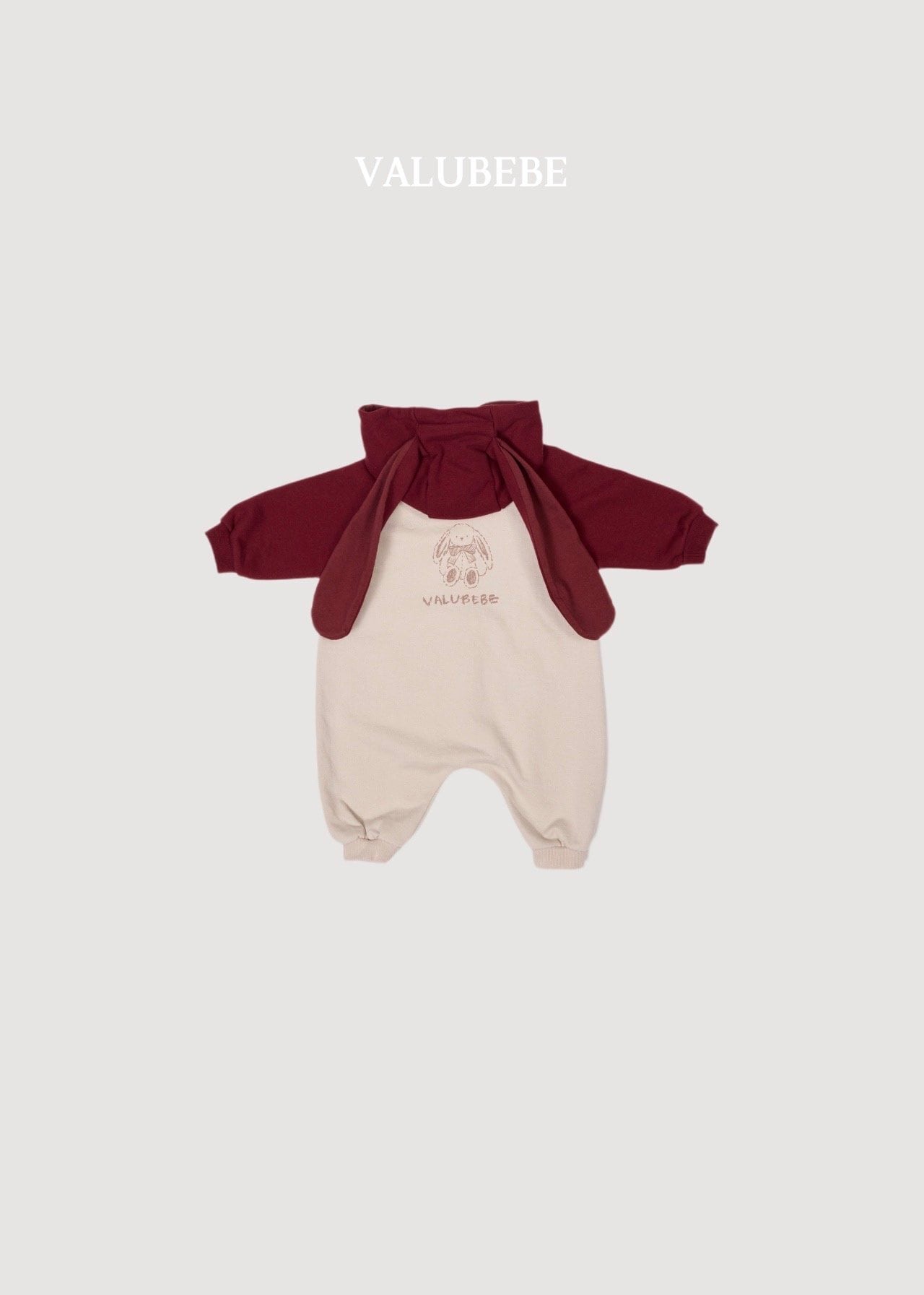 送料無料【予約】/ バニーフードジャンプスーツ / valubebe