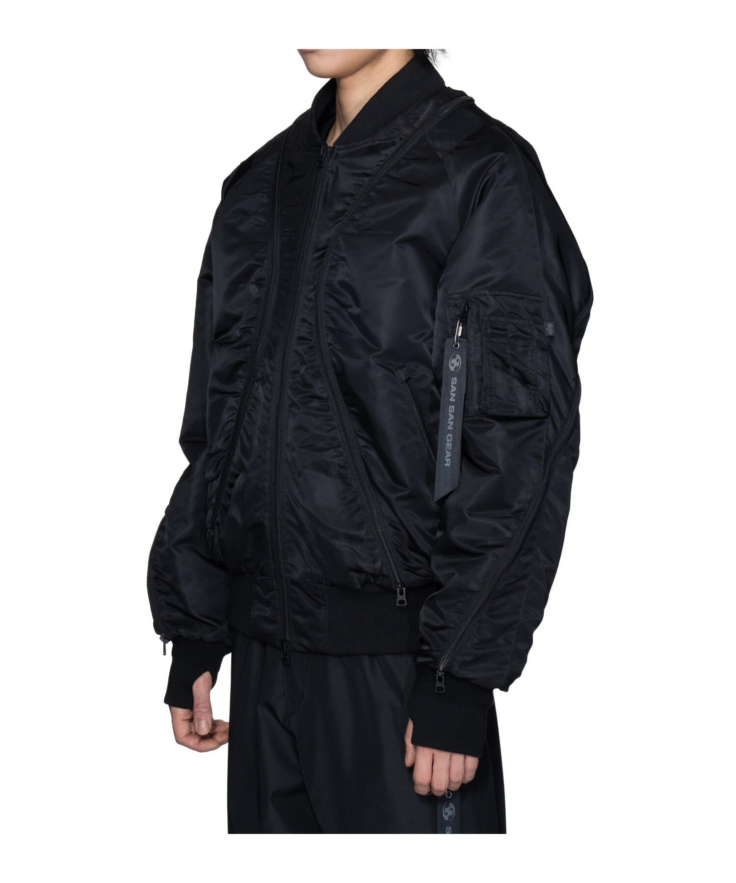 SAN SAN GEAR] 23FW SAN SAN GEAR X ALPHA INDUSTRIES MA-1 FLIGHT