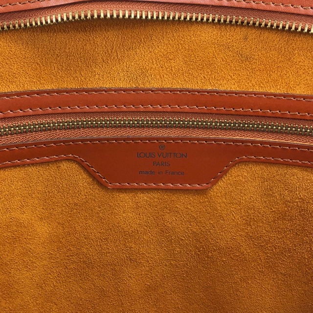 LOUIS VUITTON ルイヴィトン サンジャック エピ ハンドバッグ ブラウン レザー vintage ヴィンテージ オールド u5h6dx