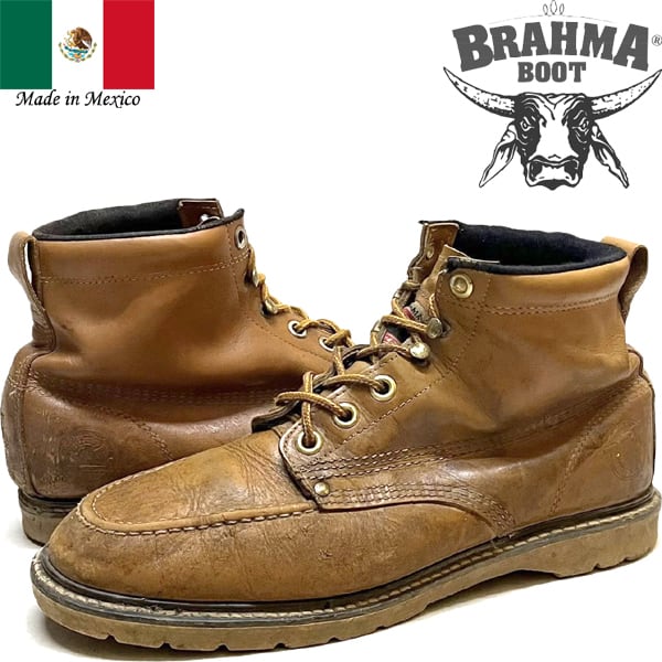 訳あり◇メキシコ製ビンテージ90sレザーブーツ雰囲気系ワークブーツ