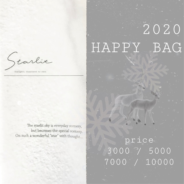 Happy bag 2020♡