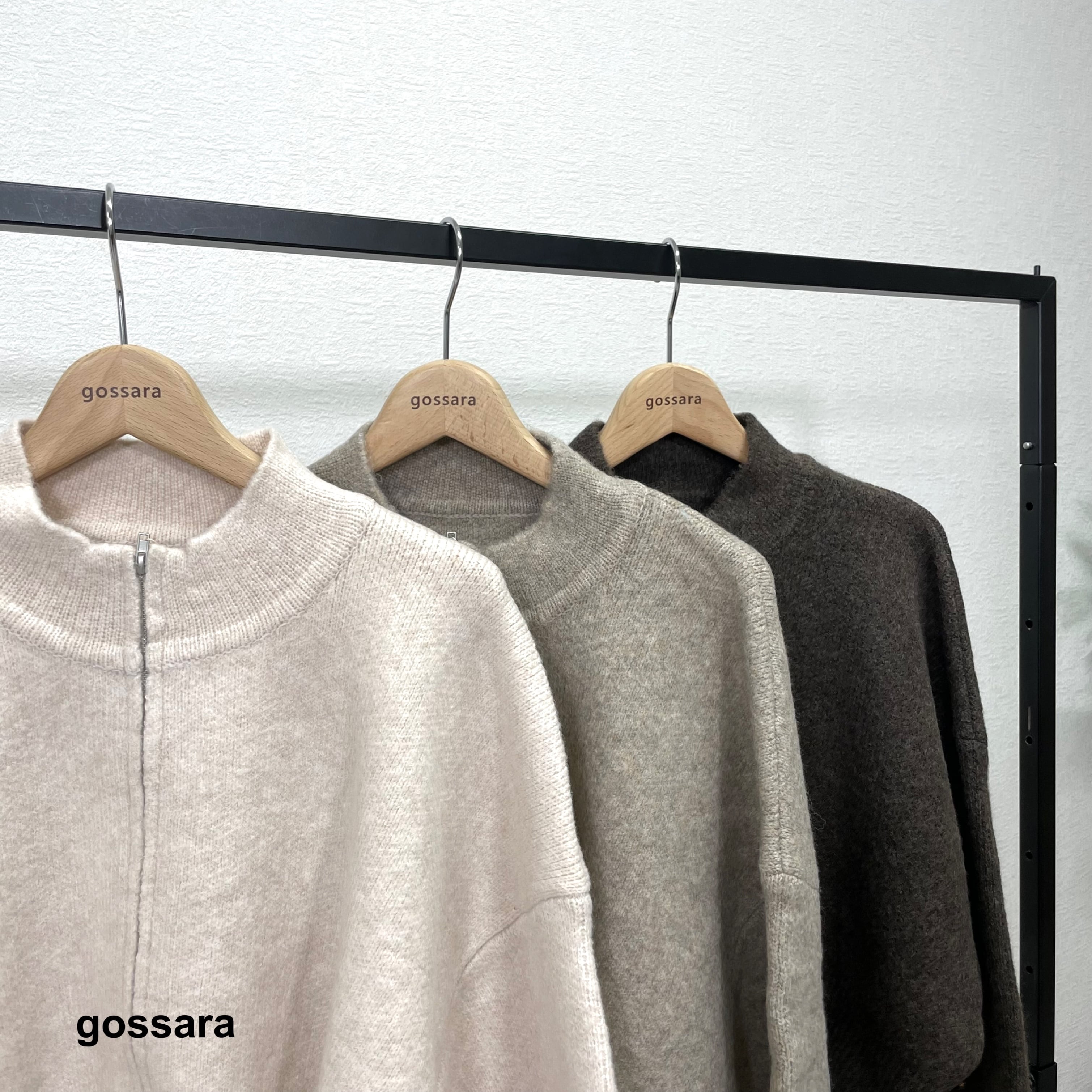 ジャガードニットW ZIPカーディガン 5671948 (0920) | gossara ジャガードニットW ZIPカーディガン 5671948 (0920) | gossara