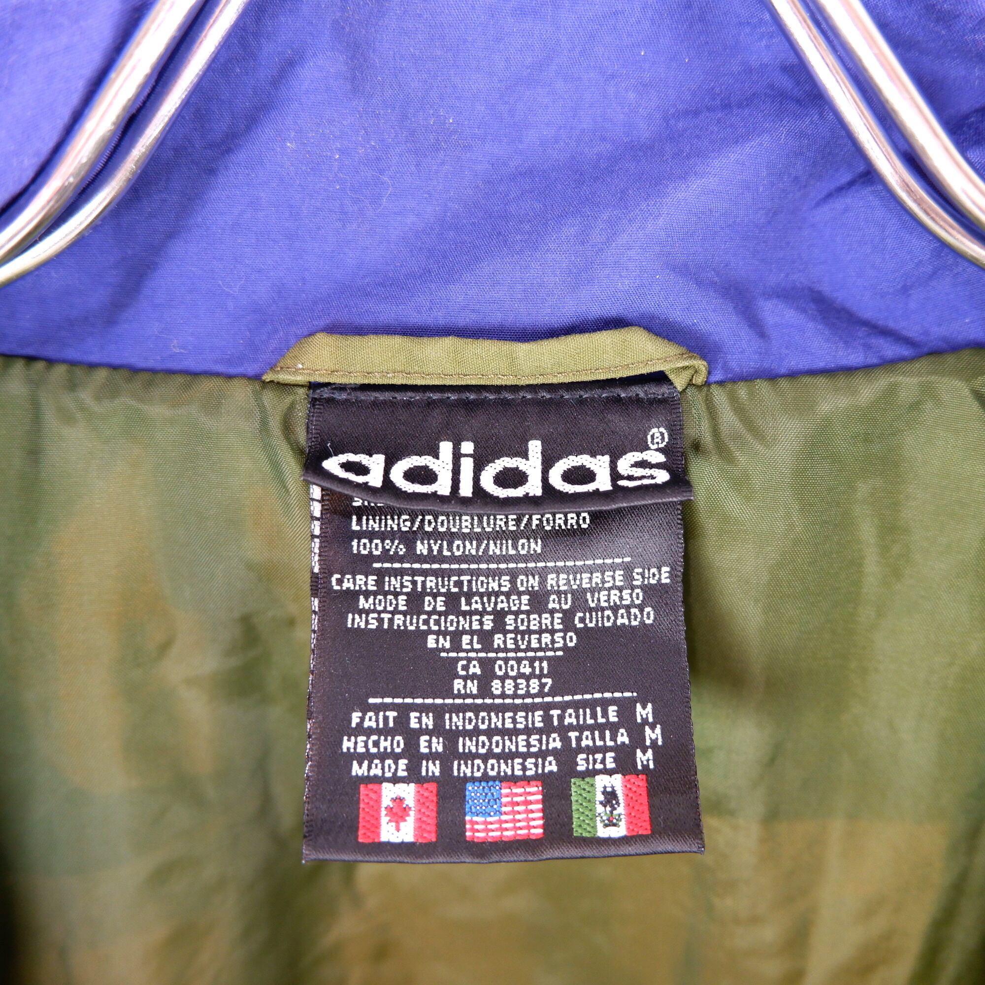 M] adidas Grass Green Mountain Jacket | マウンテンジャケット ナイロンジャケット |  きれいめや90sのメンズ古着専門店jo-Ro
