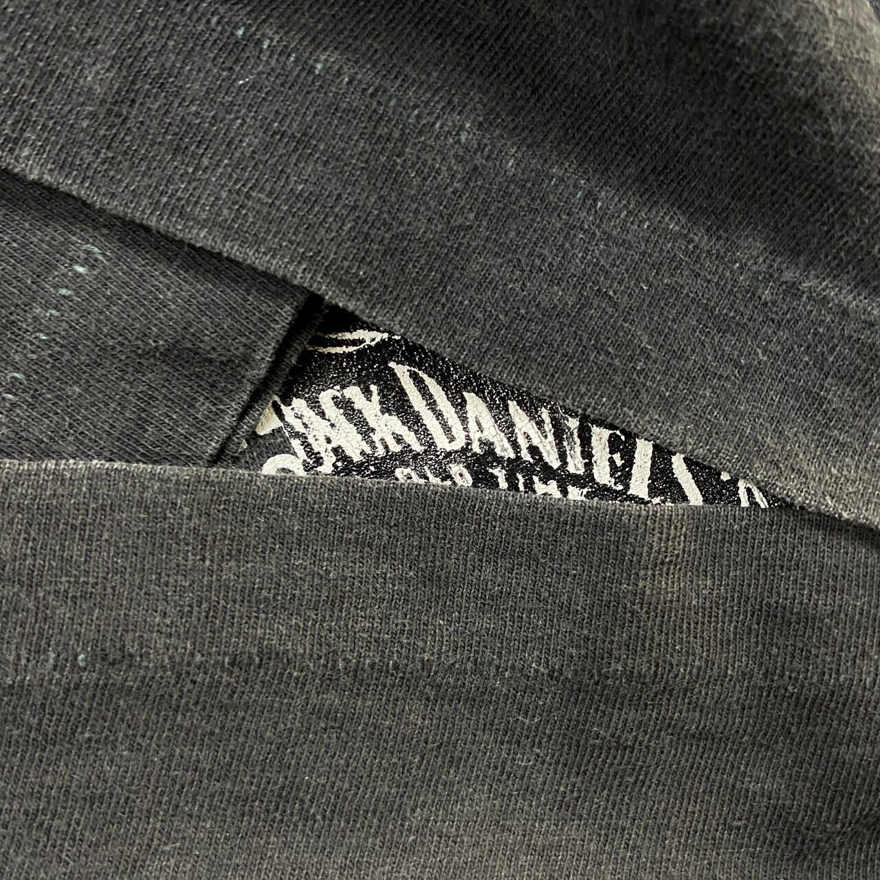 90年代 JACK DANIEL'S ジャックダニエル 企業ロゴプリントTシャツ