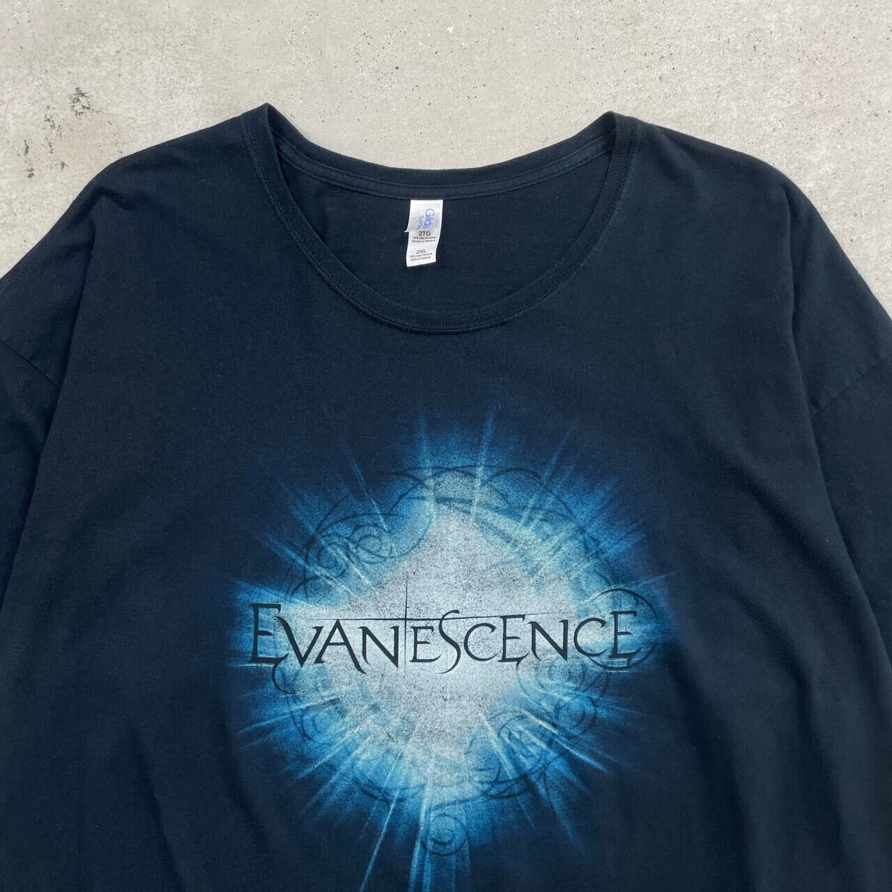 EVANESCENCE バンドTシャツ バンT ツアーT メンズ2XL 古着