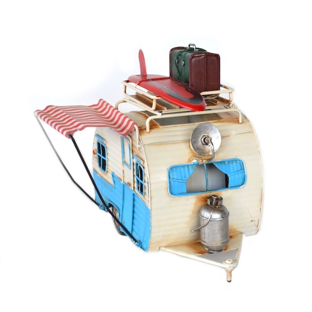 ブリキカー 43009 ブリキ おもちゃ キャンピングカー アンティーク