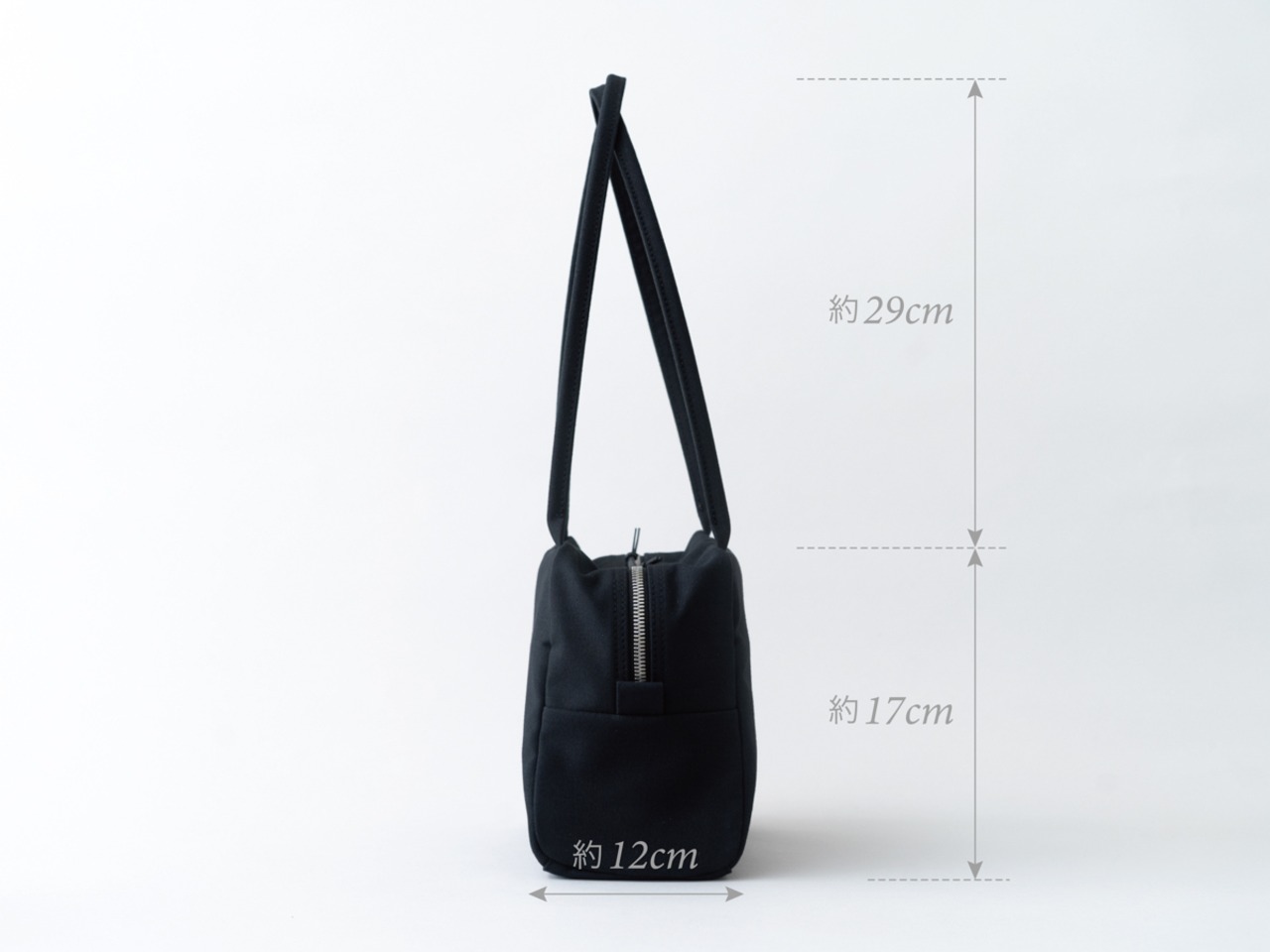 Cuboid bag ブラック