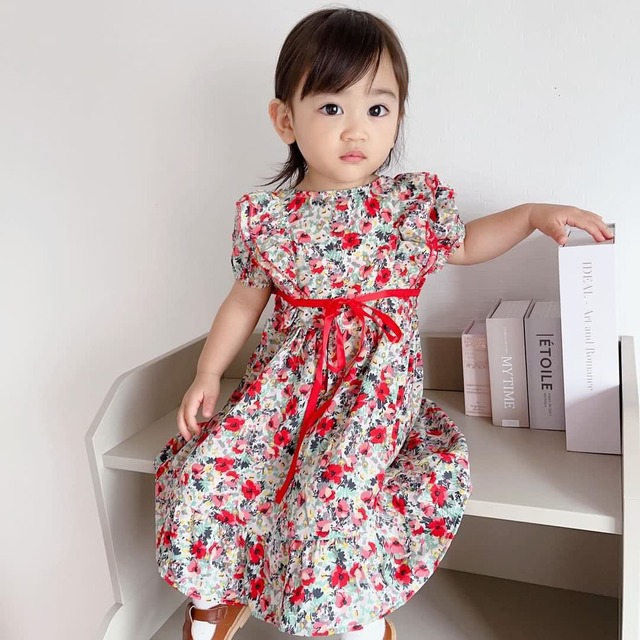 【取寄】憧れのお姉さんになれちゃう⁈大人かわいい花柄ワンピース