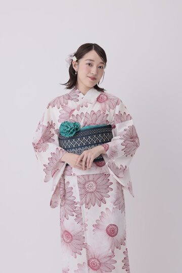 浴衣 単品（古典 麻の葉 水色） | Pay ID