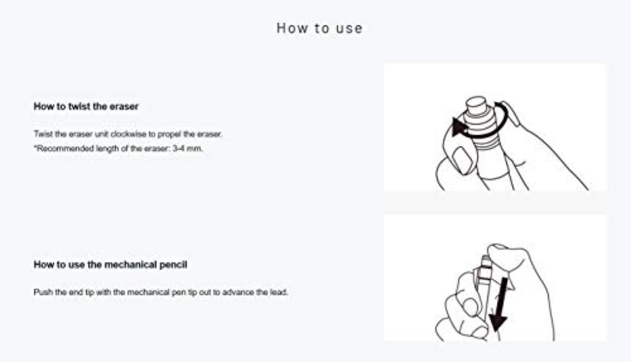 トンボ鉛筆 多機能ペン 2&S+消しゴム MONO モノグラフマルチ モノカラー CPA-161A