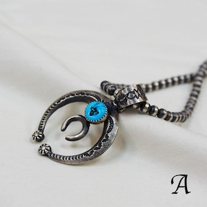 【INDIAN JEWELRY(インディアンジュエリー)】Navajo NAJA Necklace by KEVIN BILLAH ナバホ ナジャネックレス ケヴィン・ビラー作