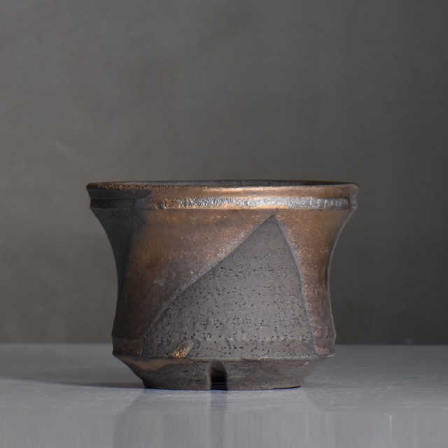 穂髙隆児 / 曙 -あけぼの- /hr2_akbn06_m/ 約φ13.3cm / 植木鉢