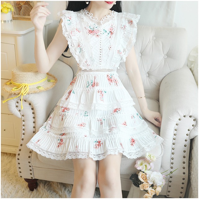 コットンフラワーワンピース レースワンピース レース 夏ワンピース ワンピース 花柄のワンピース 花柄 フェミニン ガーリー デート 半袖 ショート丈 ミニ丈 袖フリル フリル バックリボン リボン 韓国 オルチャン 韓国ファッション 新作 春夏 春 夏 Ut 635 Musubi Me コットンフラワーワンピース レースワンピース レース 夏ワンピース ワンピース 花柄のワンピース 花柄 フェミニン ガーリー デート 半袖 ショート丈 ミニ丈 袖フリル フリル バックリボン リボン 韓国 オルチャン 韓国ファッション 新作 春夏 春 夏 Ut 635 Musubi Me