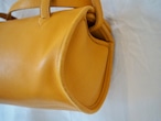 Old Coach 2way Shoulder Bag Yellow Leather 90’s Made in USA
