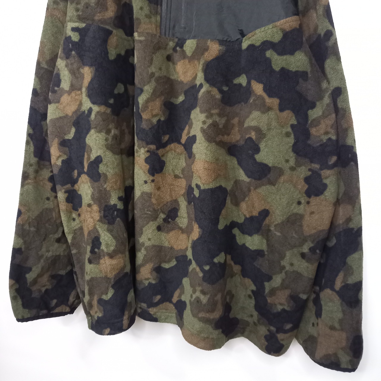 スターター　ハーフジップ　フリース　プルオーバー　迷彩柄　オリーブ　カモ　3XL
