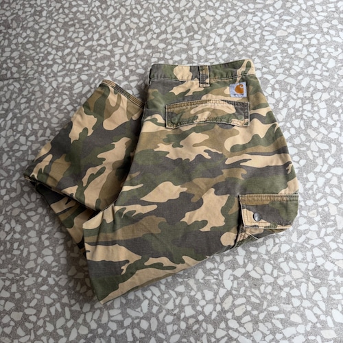 Carhartt / 10’s camouflage cargo size 36×34