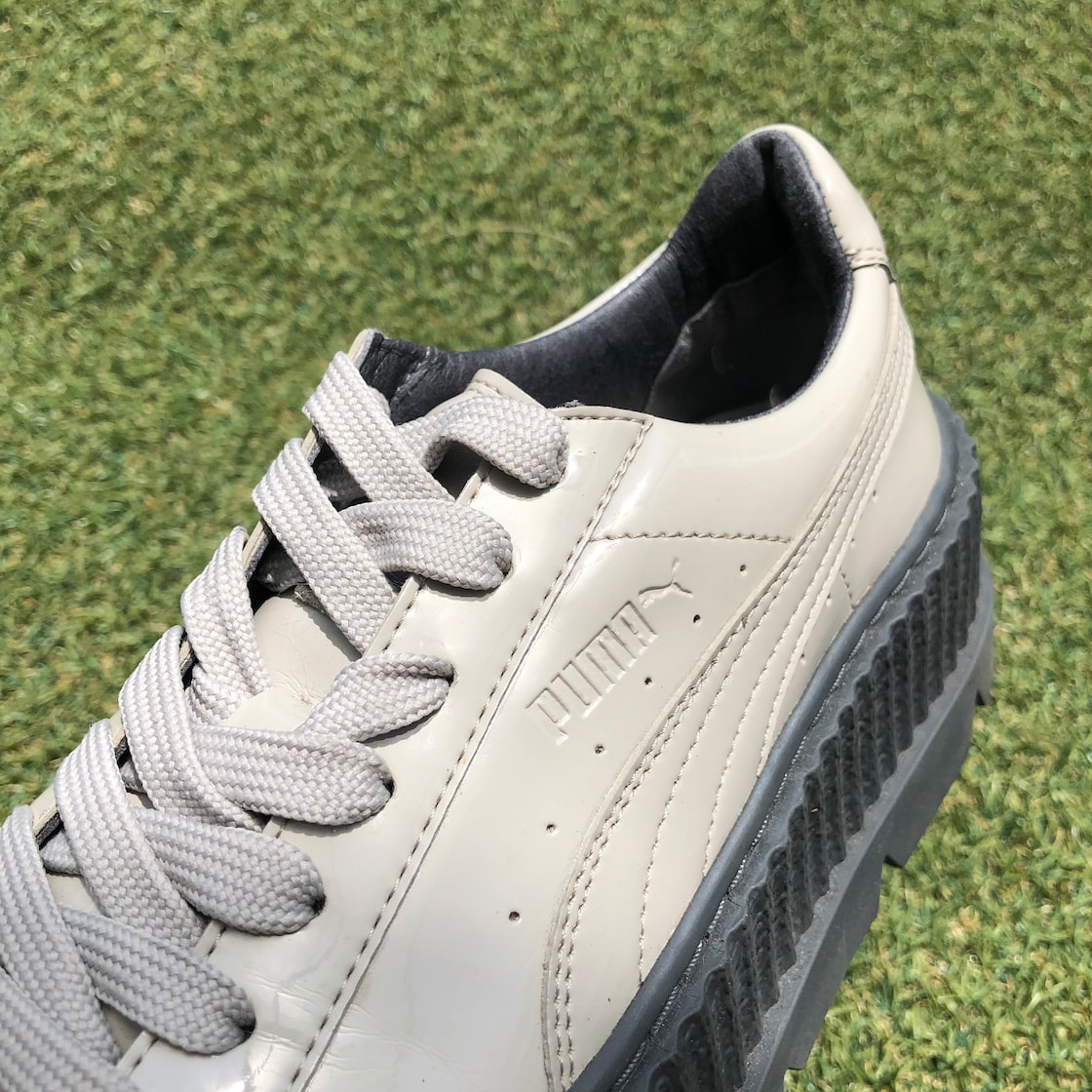 Pointy Creeper Puma Creepers Black Burgundy Cow Suede Pointed