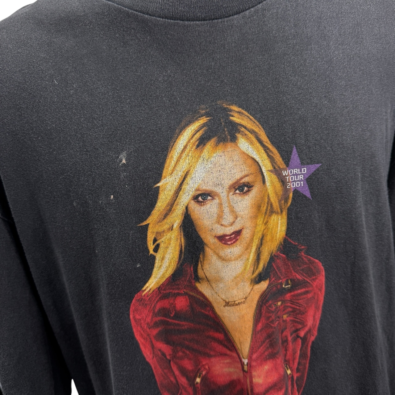 【MADONNA】マドンナ “DROWNED WORLD TOUR 2001” Vintage Tシャツ