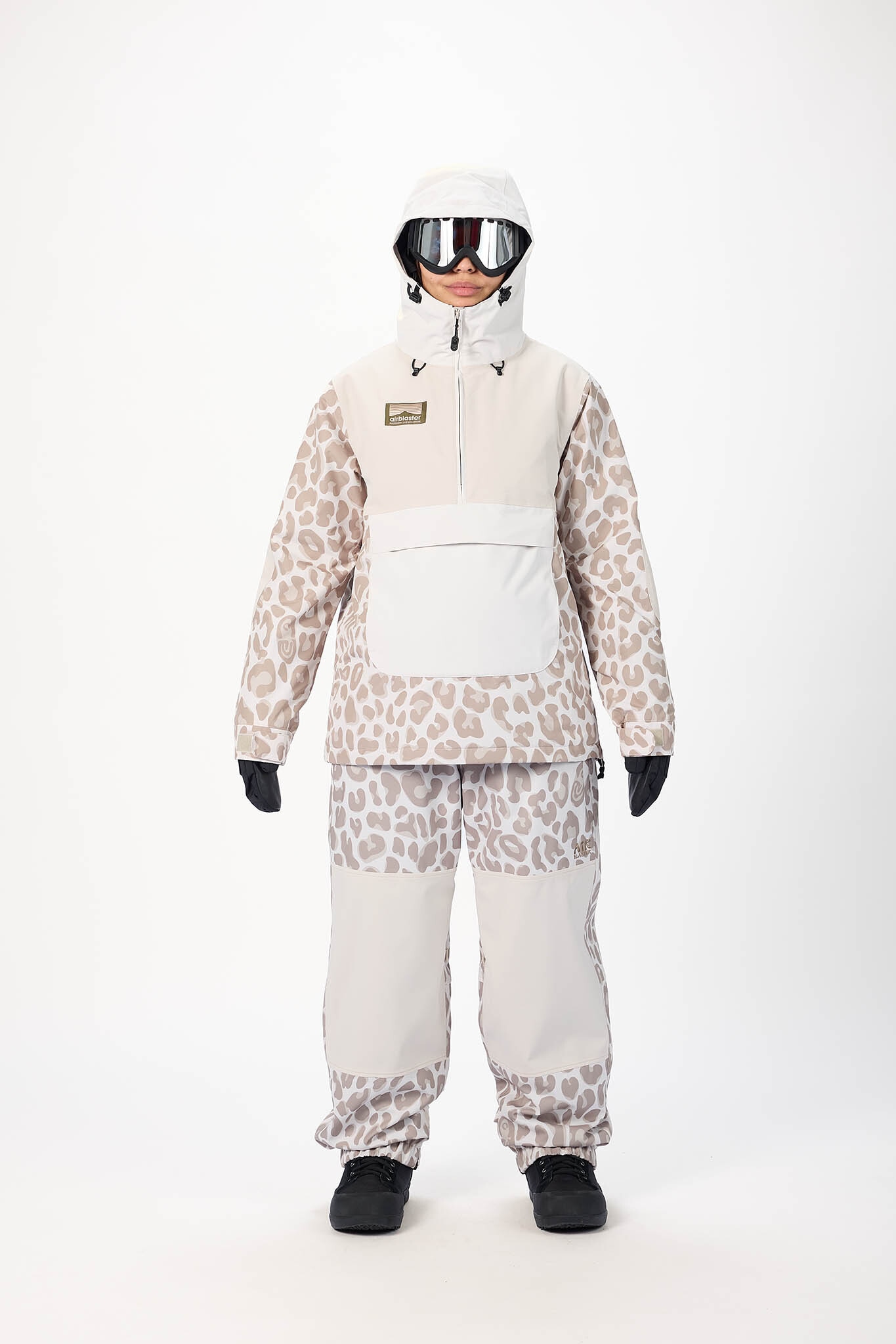 26-27 AIRBLASTER WMS TRENCHOVER JACKET MOON LEOPARD