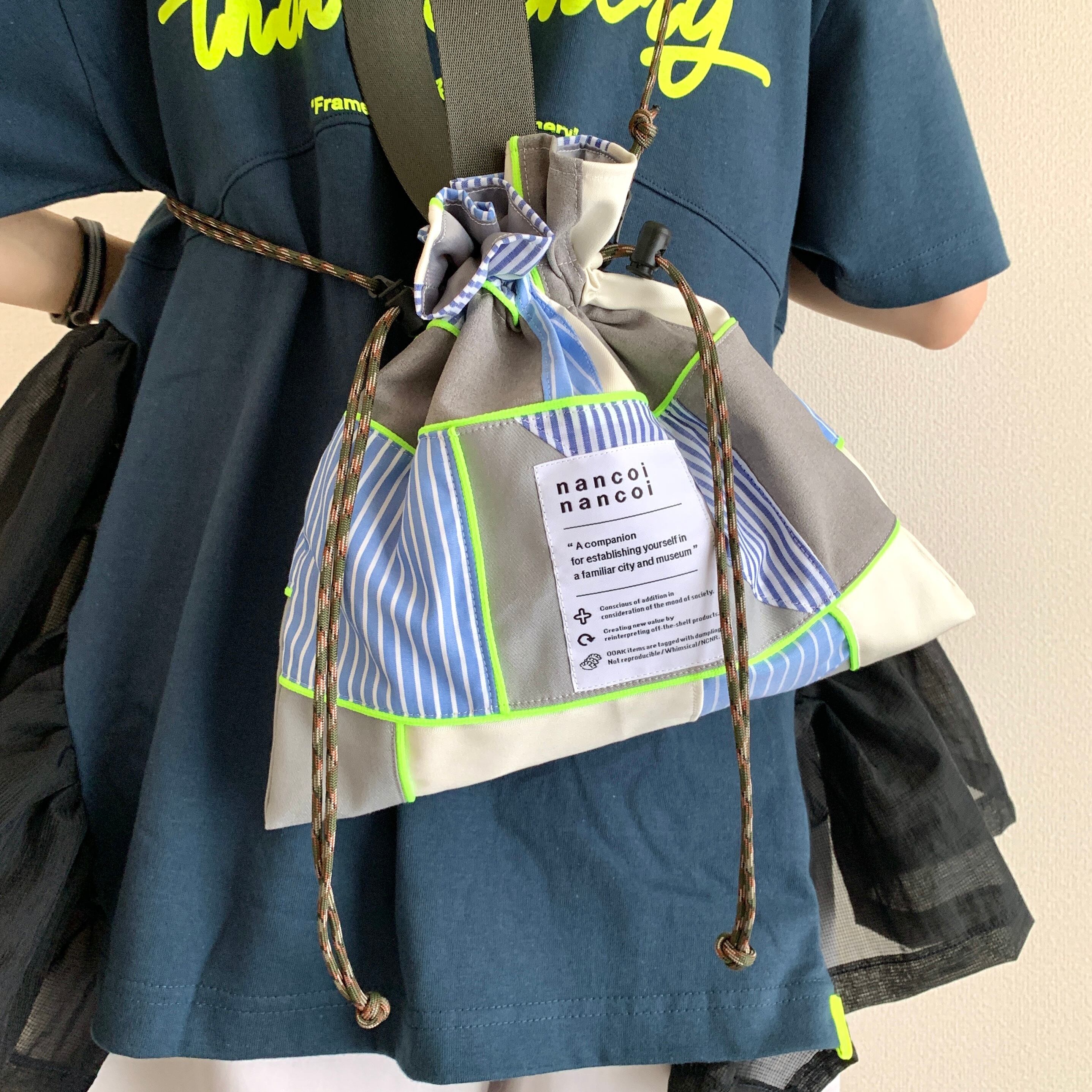 餃子の巾着バッグ 0601 | portsidelaboratory STORE