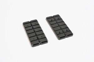 MSMFｸﾞﾘｯﾌﾟ樹脂黒　(ﾐｿﾞﾀｲﾌﾟ)　4ﾊﾟｰﾂ1ｾｯﾄ　（シェルコンにも使用可能）