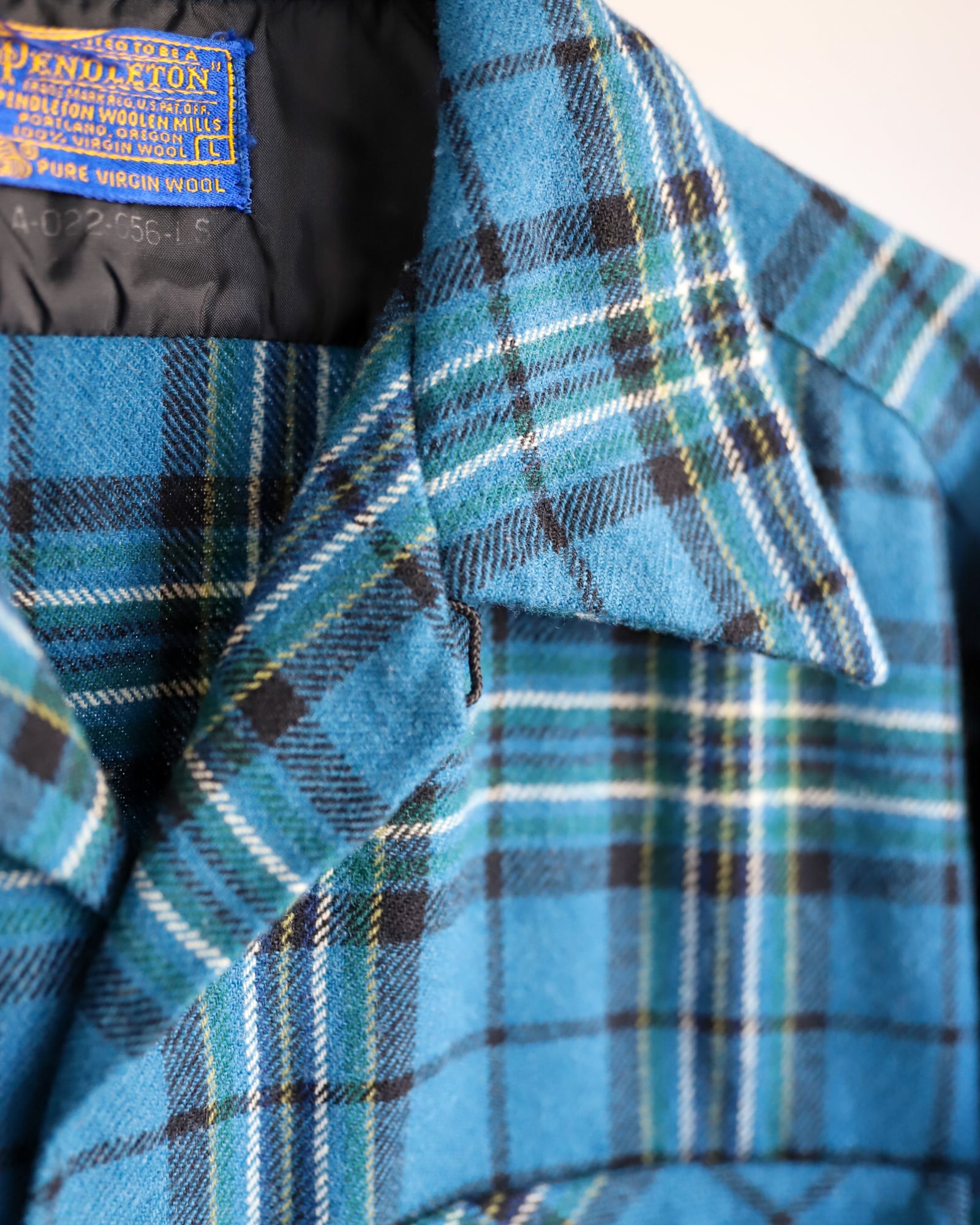60S　PENDLETON　オンブレ　シャドー　USA製　新品　デッドストック デッドストック 60S PENDLETON オンブレ シャドー ボードシャツ USA製