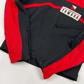 希少 レア 90s NARVA RACING ナルヴァ レーシング ジャケット サイズ L /コミネ/ビンテージ/ブラック×レッド