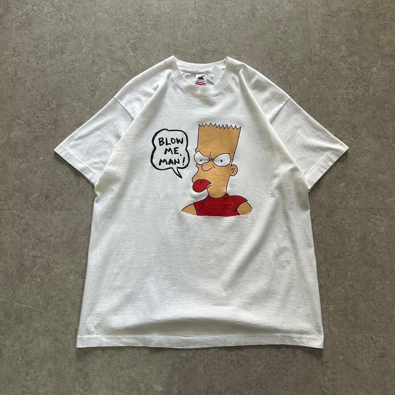 90s THE SIMPSONS parody "BLOW Me, MAN !" T-shirt【仙台店】