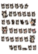 Aesthetic Kitten Stickers Pack | Social Media Ready/ SNSで使える！かわいい子猫透過スタンプまとめ