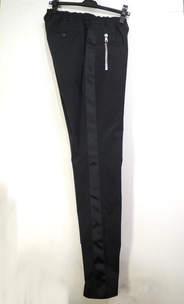 新品タグ付き　バルマン　balmain スラックス　サイドライン 美品◇ BALMAIN PARIS バルマン 側章 バンド サイドライン イージー