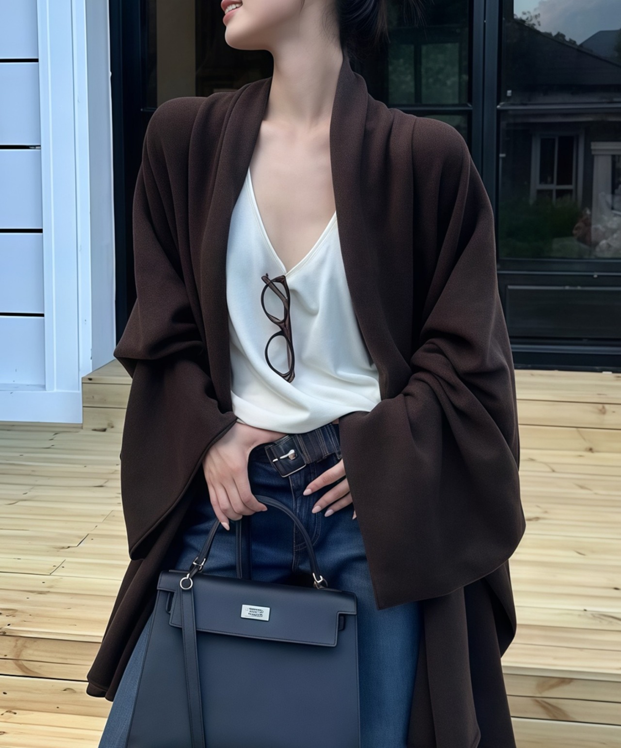 アーバンルーズカーディガン A0638 - 5