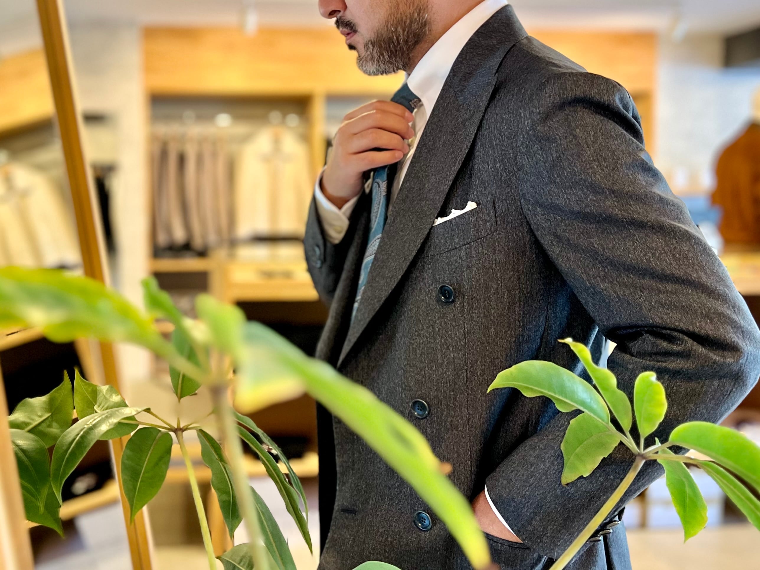 De Petrillo(デ ペトリロ) SUIT NAPOLI Sorrento J C1P(TW17143R/5420