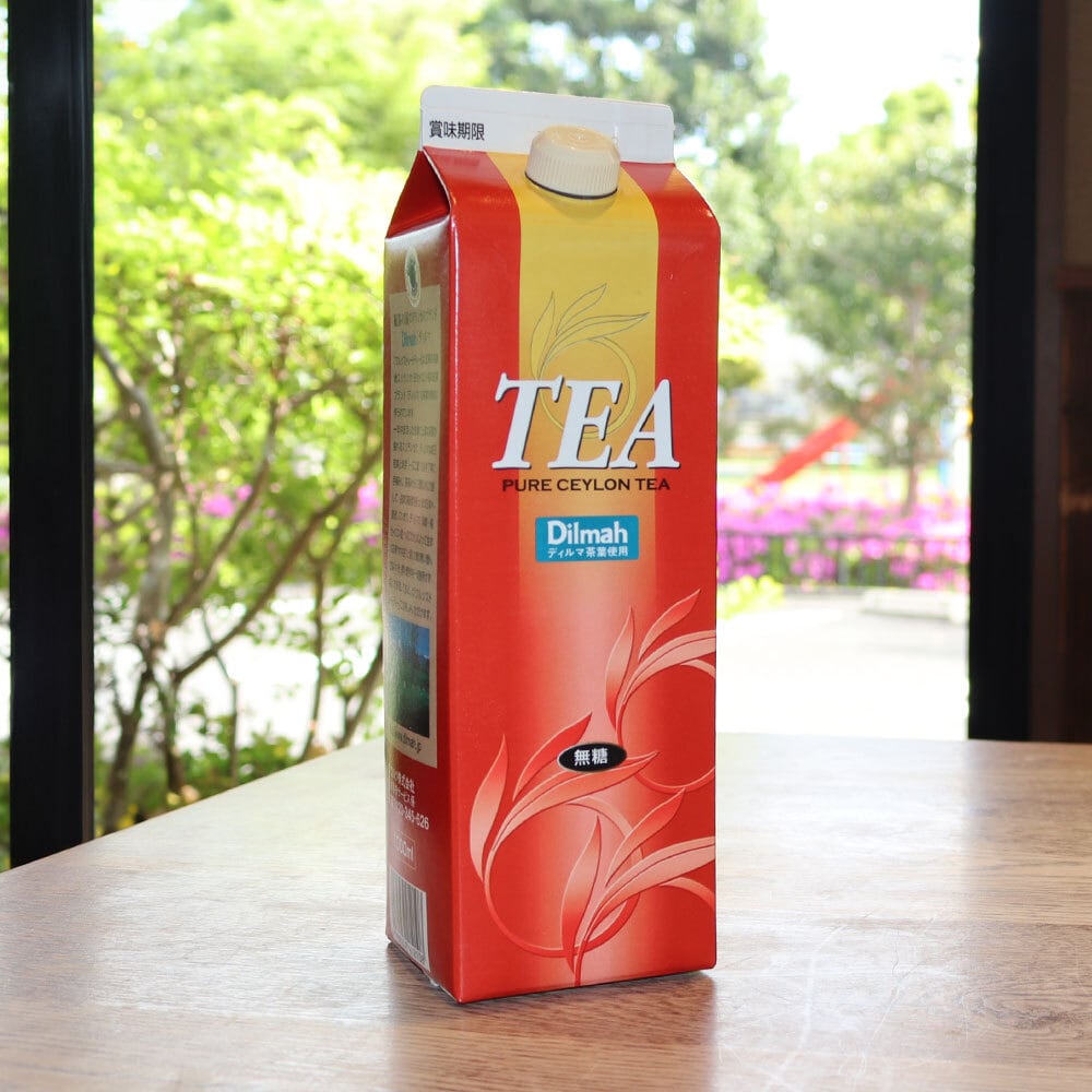 ストレートティー1L】 無糖 無香料 無着色 業務用 ディルマ茶葉