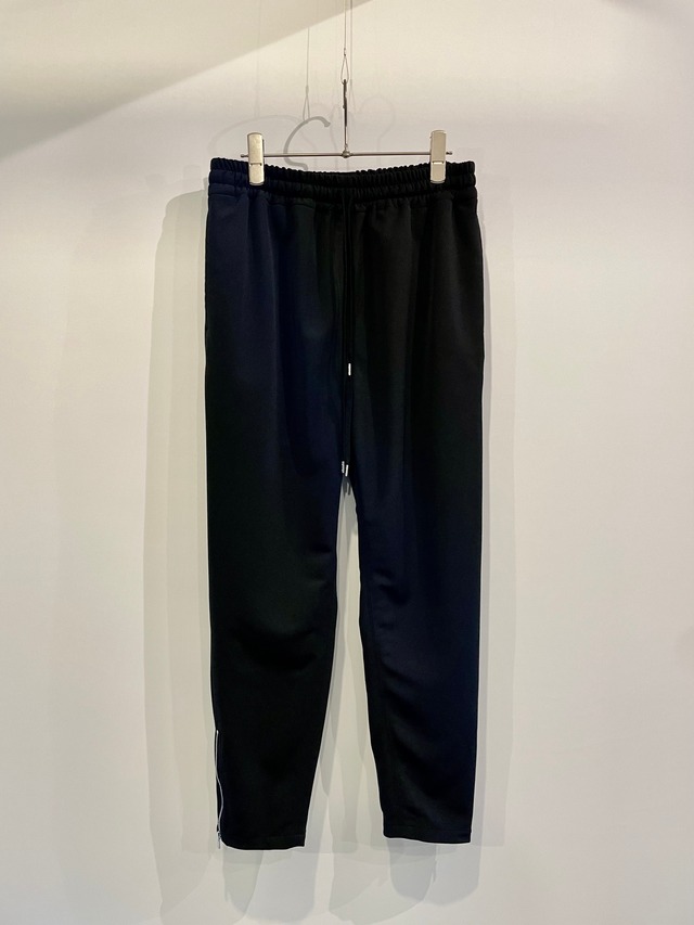 T/f G3 ponte fabric zip track pants - black