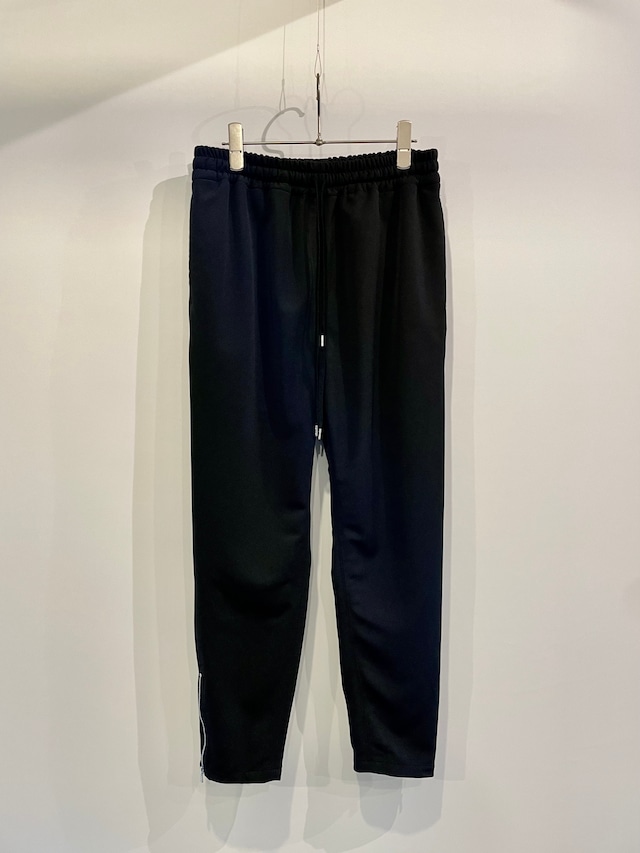 T/f G3 ponte fabric zip track pants - black